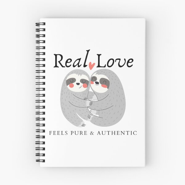 Item preview, Real Love Feels Pure and Authentic designed and sold by NaurinDin.