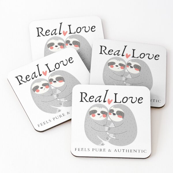 Item preview, Real Love Feels Pure and Authentic designed and sold by NaurinDin.