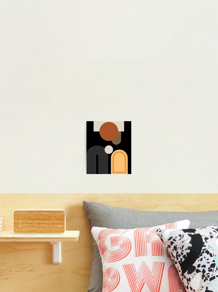 Thumbnail 2 of 3, Photographic Print, Abstract Neutral Pattern designed and sold by RagWeasel.