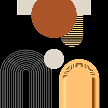 Artwork thumbnail, Abstract Neutral Pattern by RagWeasel