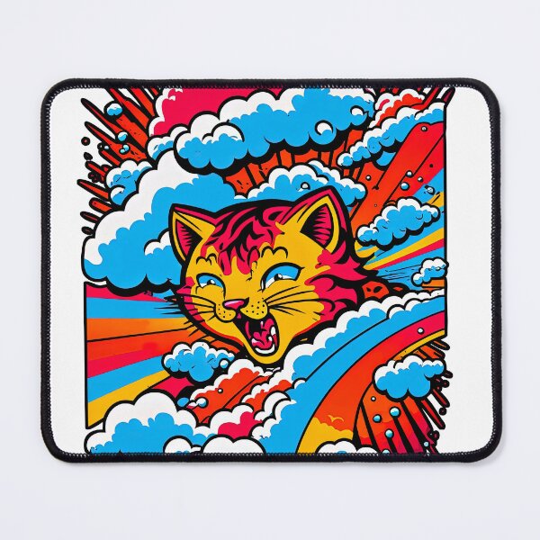 Item preview, Cat Digital Art designed and sold by LoveLaxmi Arts.