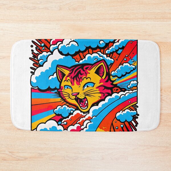 Item preview, Cat Digital Art designed and sold by LoveLaxmi Arts.