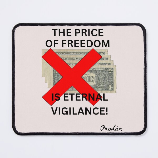 Item preview, THE PRICE OF LIBERTY-POLITICAL AND SPIRITUAL OPINION-ANCIENT SPIRITUAL TRUTH designed and sold by IORODAN.