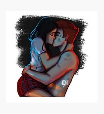 PASSIONATE LOVE Photographic Print