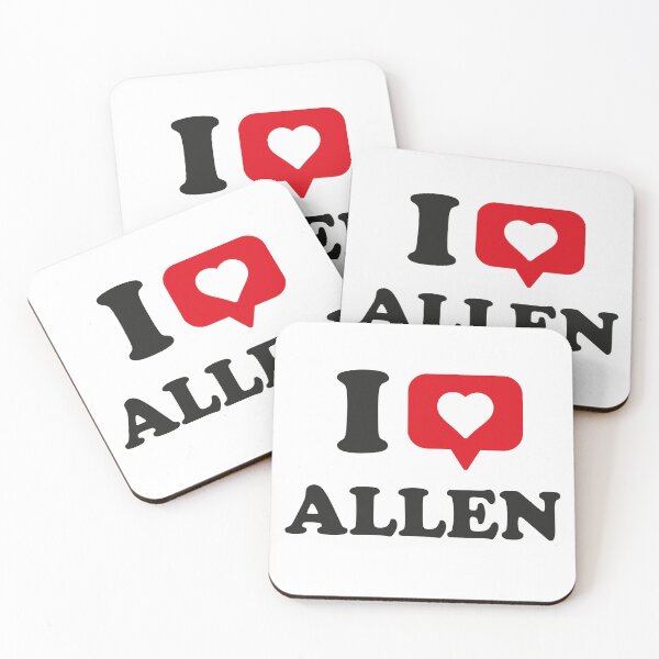 Item preview, Amo a Allen, amo a Allen, ciudad natal de Allen, Texas designed and sold by Danylo Mikhnievych.
