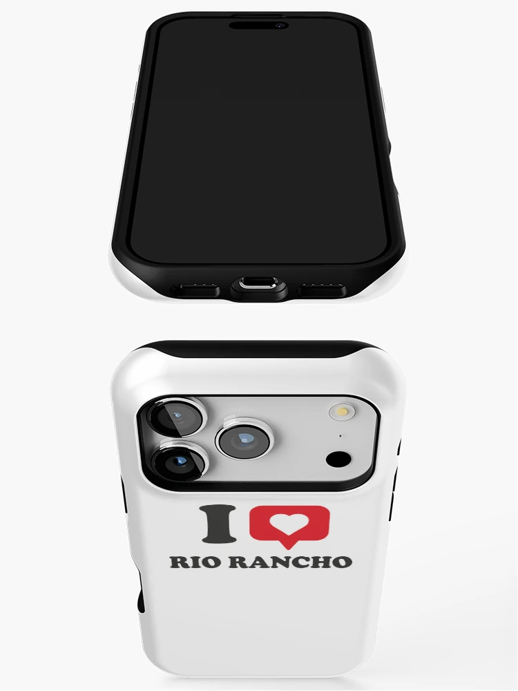 Thumbnail 3 of 4, iPhone Case, I Love Rio Rancho, I Heart Rio Rancho, Hometown Rio Rancho, New Mexico designed and sold by Danylo Mikhnievych.