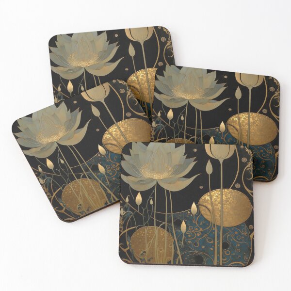 Item preview, lotus gold  designed and sold by Momartsimo.