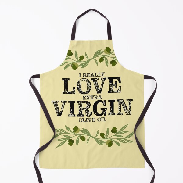 Item preview, I Really Love Extra Virgin Olive Oil - Distressed Black designed and sold by Reconocer.