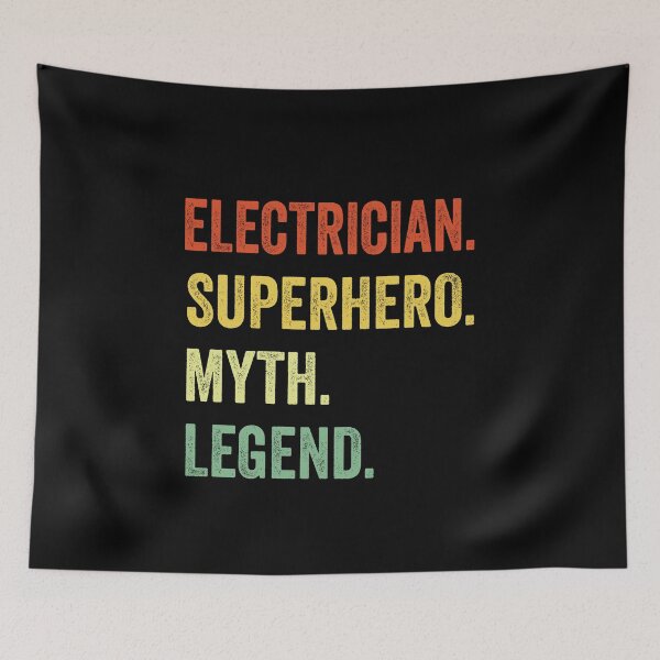 Item preview, Electrician Dad Shirt, Gift For Husband, Electrician Gift, Husband Electrician Myth Legend, Dad Gift For Husband, Electrician Appreciation Gift designed and sold by Dogs Geeky⭐⭐⭐⭐⭐.