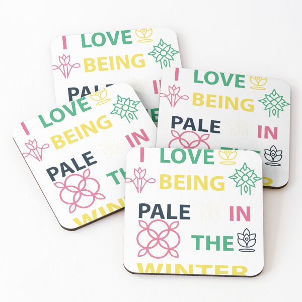 Item preview, i-love-being-pale-in-the-winter designed and sold by Usatazon on.