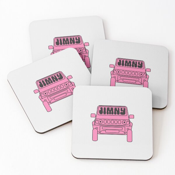 Item preview, Simple Suzuki Jimny in Pink | Y2K Retro Sticker designed and sold by stoicjimny.