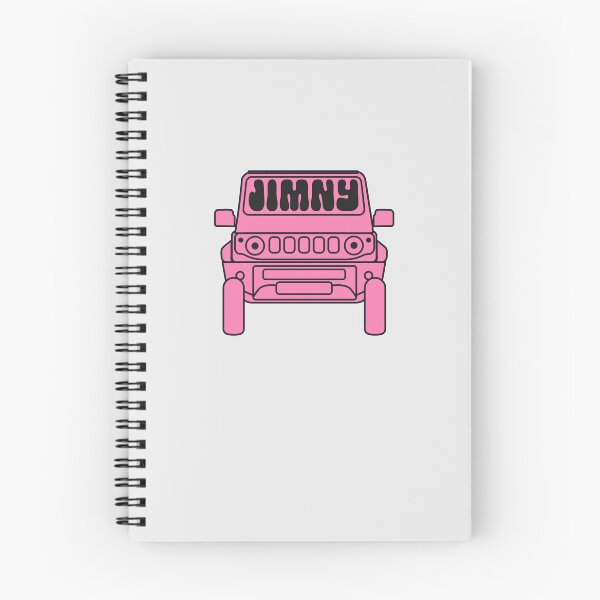 Item preview, Simple Suzuki Jimny in Pink | Y2K Retro Sticker designed and sold by stoicjimny.