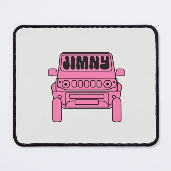 Item preview, Simple Suzuki Jimny in Pink | Y2K Retro Sticker designed and sold by stoicjimny.