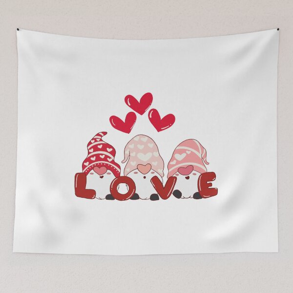 Item preview, Valentine's Day Gnomes - Love designed and sold by NaurinDin.