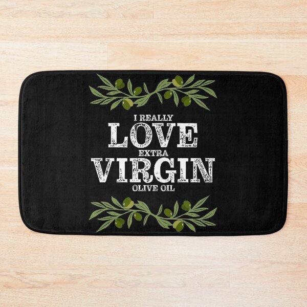 Item preview, I Really Love Extra Virgin Olive Oil - Distressed White designed and sold by Reconocer.