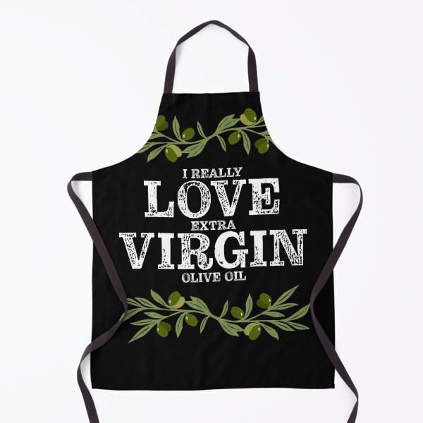 Item preview, I Really Love Extra Virgin Olive Oil - Distressed White designed and sold by Reconocer.