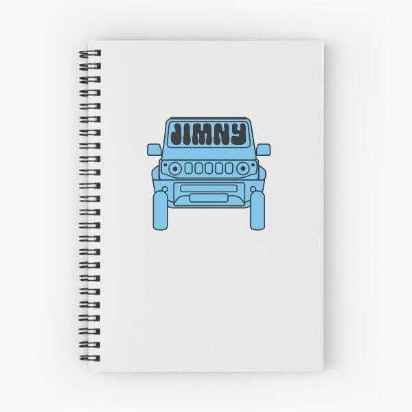 Item preview, Simple Suzuki Jimny in Blue | Y2K Retro Sticker designed and sold by stoicjimny.