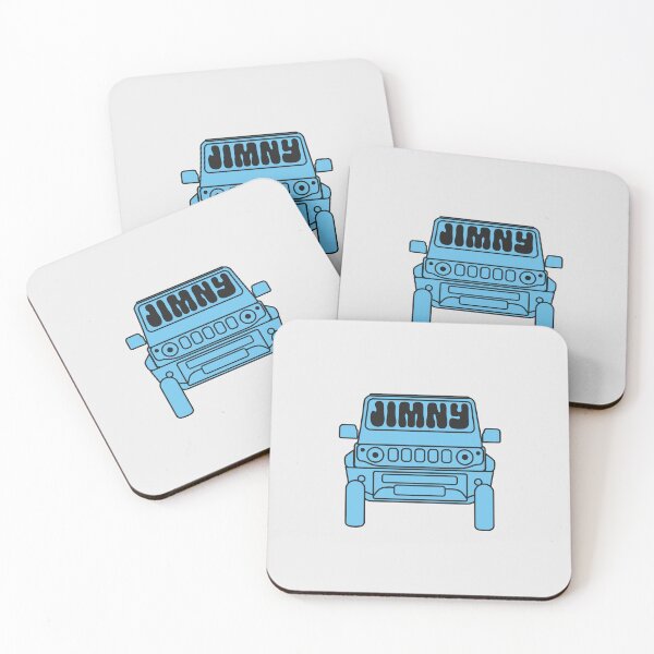 Item preview, Simple Suzuki Jimny in Blue | Y2K Retro Sticker designed and sold by stoicjimny.