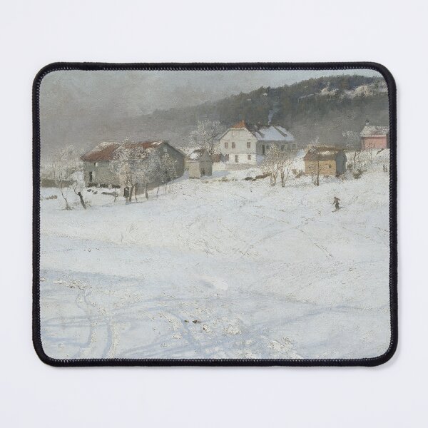 Item preview, Winter scenery - Winter by Frits Thaulow designed and sold by AR-shop.