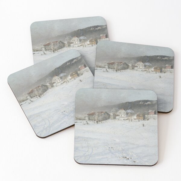 Item preview, Winter scenery - Winter by Frits Thaulow designed and sold by AR-shop.