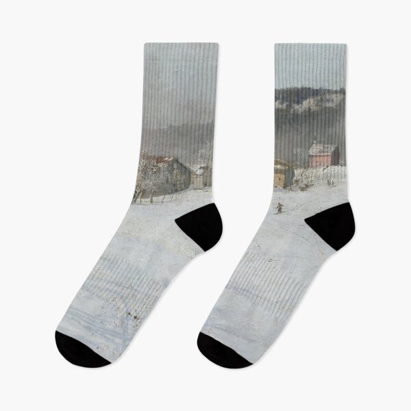Item preview, Winter scenery - Winter by Frits Thaulow designed and sold by AR-shop.