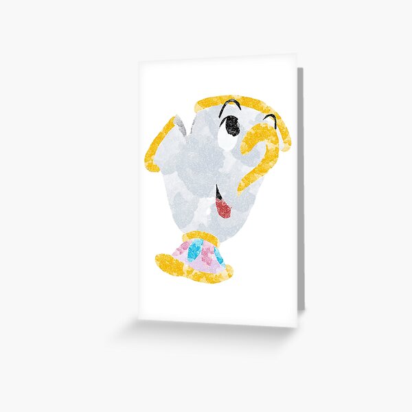 Item preview, Beauty and The Beast Chip watercolour designed and sold by fishercraft.