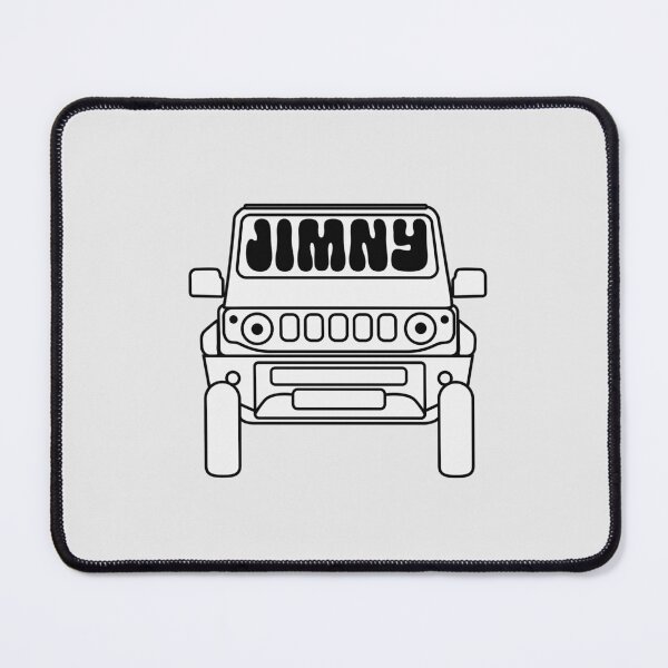 Item preview, Simple Suzuki Jimny in White | Y2K Retro Sticker designed and sold by stoicjimny.