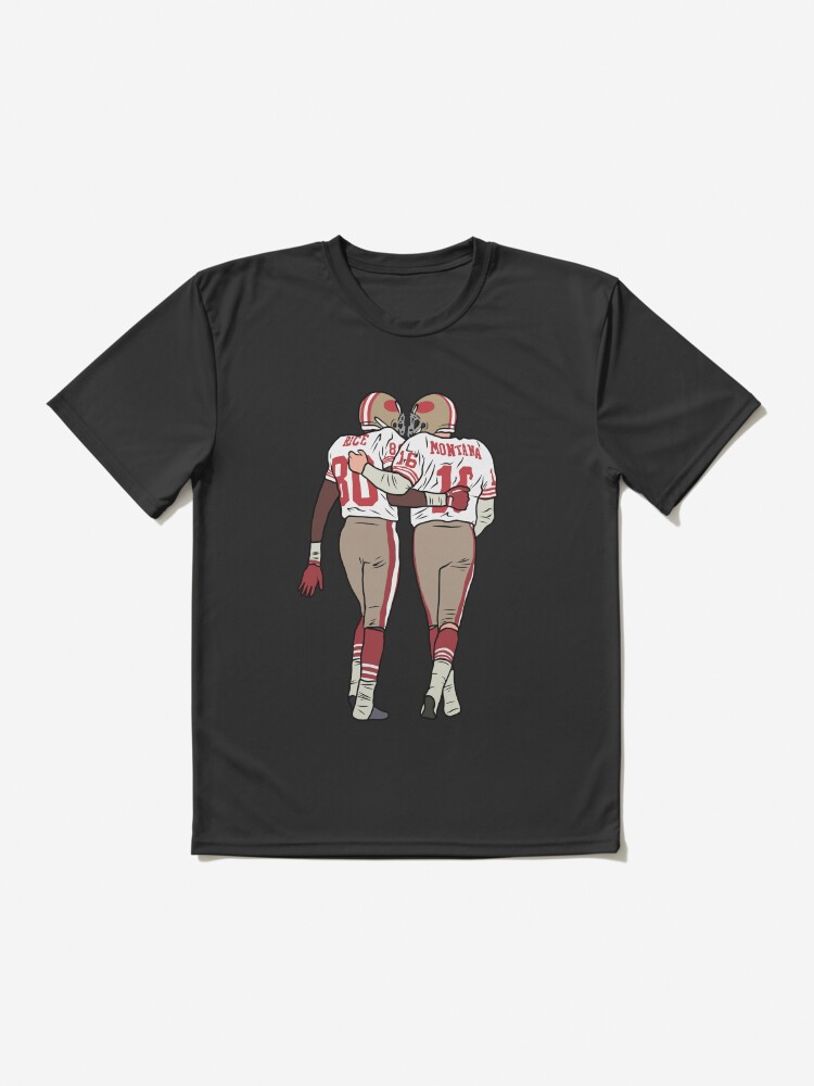 Jerry Rice and Joe Montana