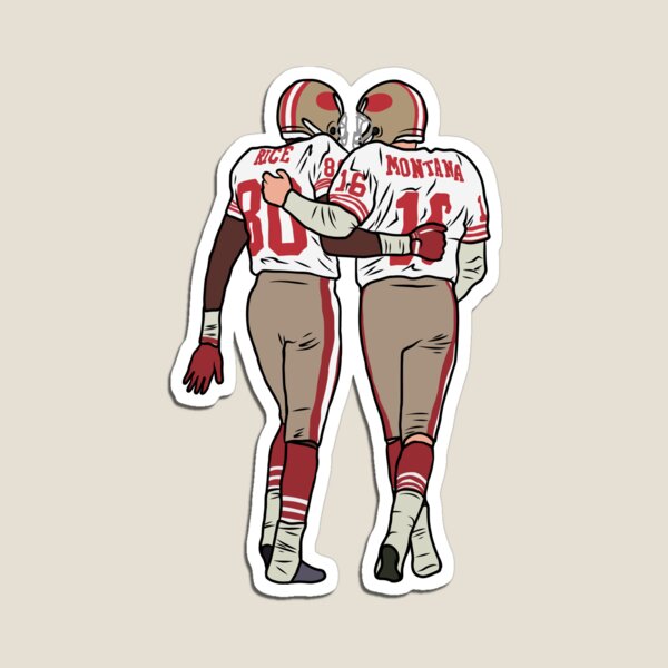 Jerry Rice and Joe Montana Essential T-Shirt for Sale by RatTrapTees