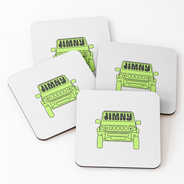 Item preview, Simple Suzuki Jimny in Kinetic Yellow | Y2K Retro Sticker designed and sold by stoicjimny.