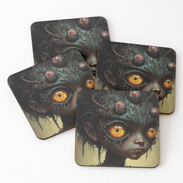 Item preview, Weird bizarre funny lovely female creature designed and sold by mrlongfield.