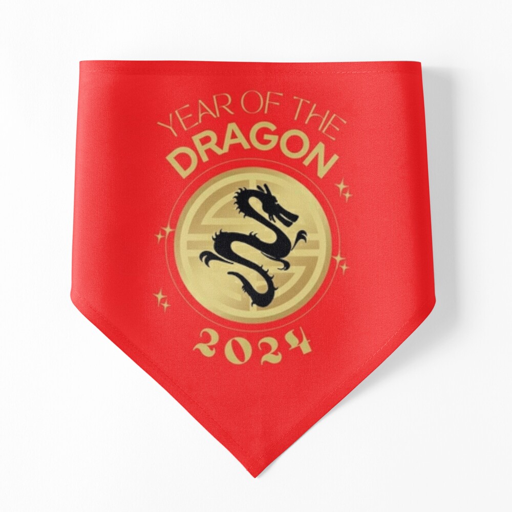 Chinese Years Zodiac Sign Poly Scarf (Dog)