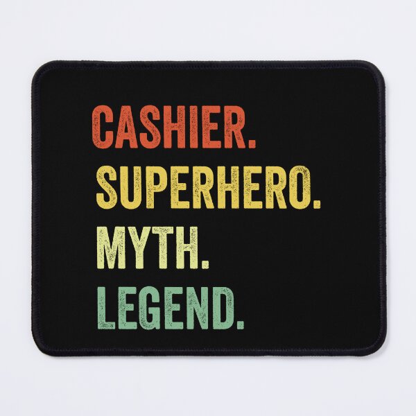 Item preview, Cashier Vintage Dad, Cashier Gifts, Cashier Gifts, Cashier Dad Myth Legend Shirt, Fathers Day Cashier Gifts designed and sold by Dogs Geeky⭐⭐⭐⭐⭐.