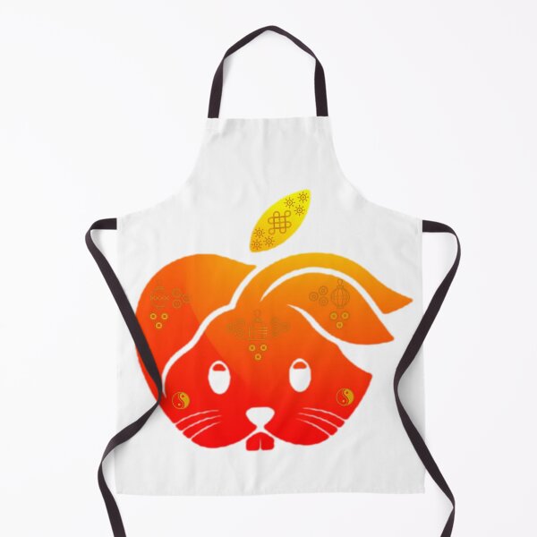 Item preview, Chinese Culture Apple logo | Apple launched 2023 rabbit lunar new year | Rabbit of the new zodiac year designed and sold by ZaqGum.