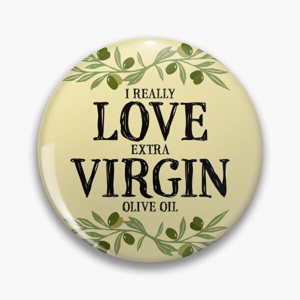 Item preview, I Really Love Extra Virgin Olive Oil - Quirky Black  designed and sold by Reconocer.