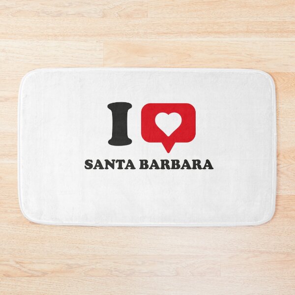 Item preview, I Love Santa Barbara, I Heart Santa Barbara, Hometown Santa Barbara, California designed and sold by Danylo Mikhnievych.