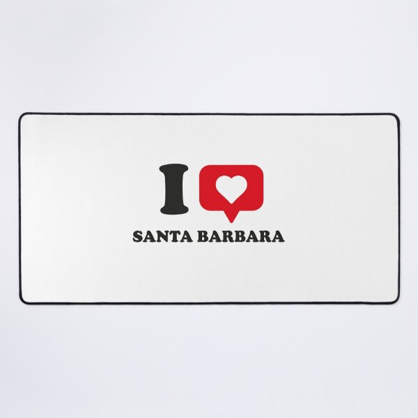 Item preview, I Love Santa Barbara, I Heart Santa Barbara, Hometown Santa Barbara, California designed and sold by Danylo Mikhnievych.