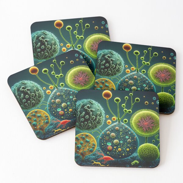 Item preview, Beautiful Imaginary Microscopic Organisms  designed and sold by FunWearVM.