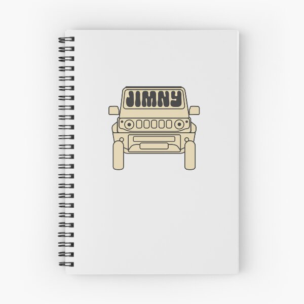 Item preview, Simple Suzuki Jimny in Chiffon Ivory | Y2K Retro Sticker designed and sold by stoicjimny.