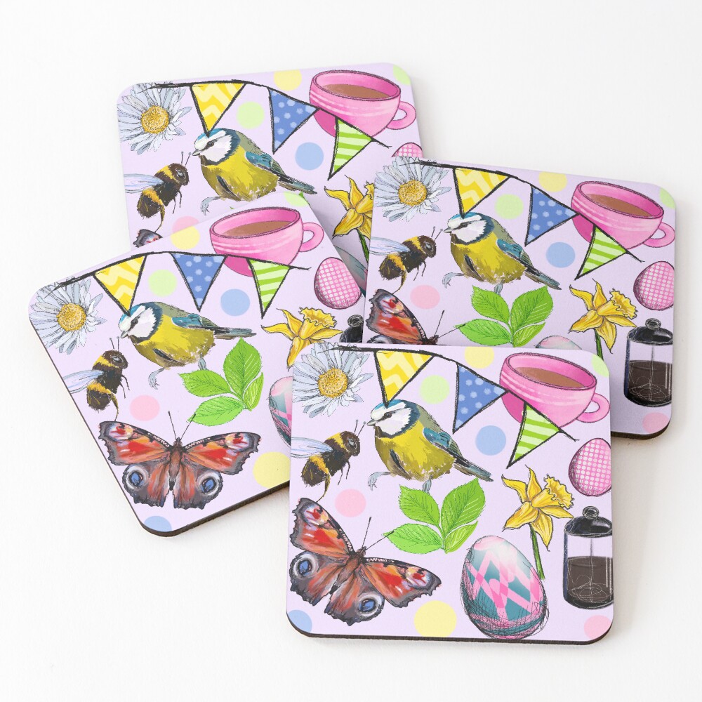 Item preview, Coasters (Set of 4) designed and sold by nloooo.
