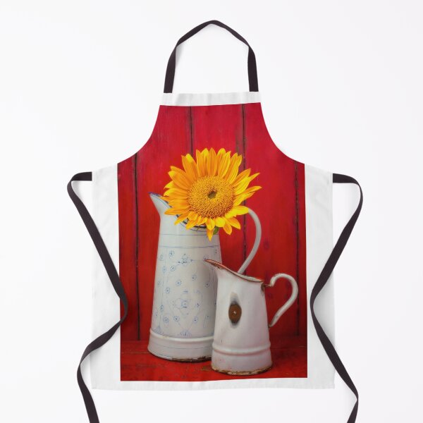 Item preview, Two Fench Pitchers With Sunflower designed and sold by Garry Gay.