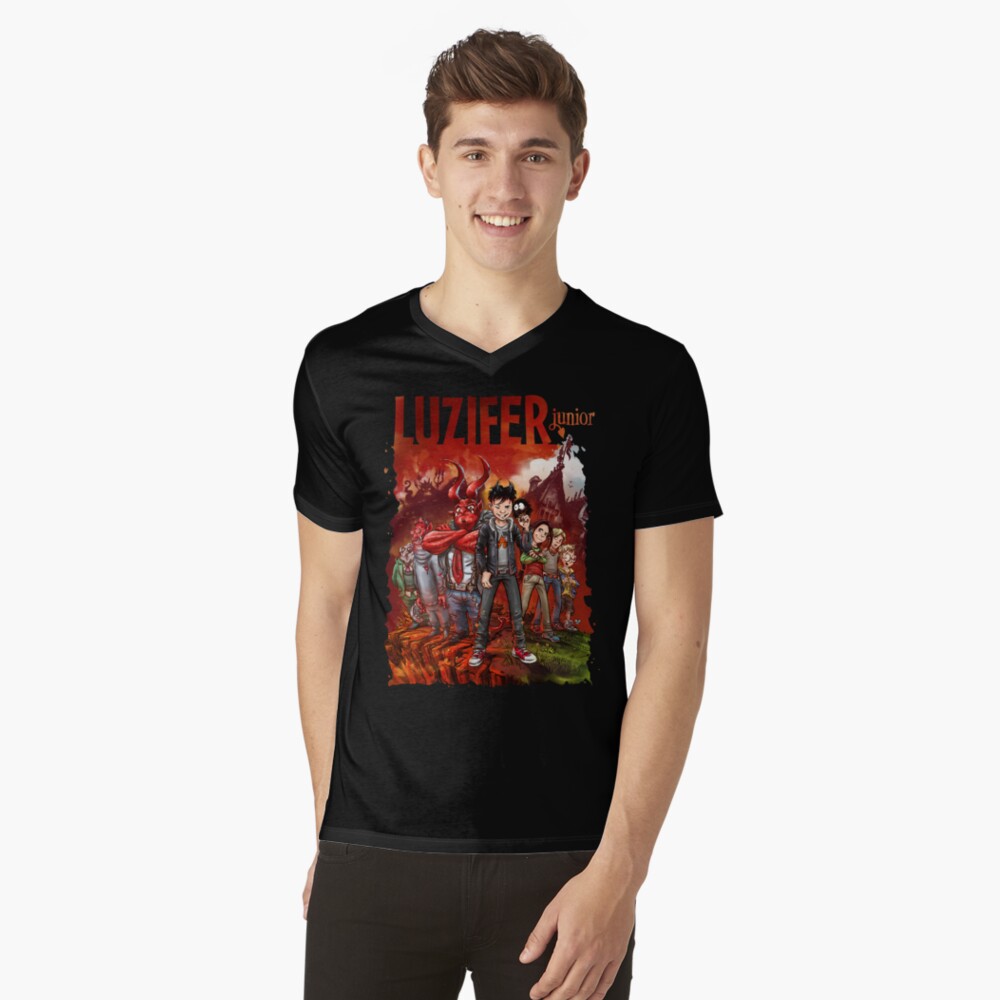 Artikel-Vorschau von T-Shirt mit V-Ausschnitt, designt und verkauft von LuziferJunior.