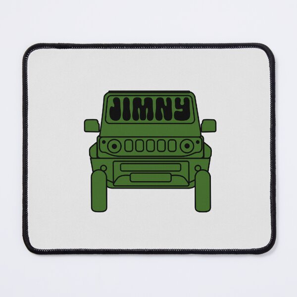 Item preview, Simple Suzuki Jimny in Green | Y2K Retro Sticker designed and sold by stoicjimny.