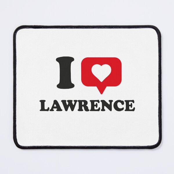 Item preview, I Love Lawrence, I Heart Lawrence, Hometown Lawrence, Kansas designed and sold by Danylo Mikhnievych.