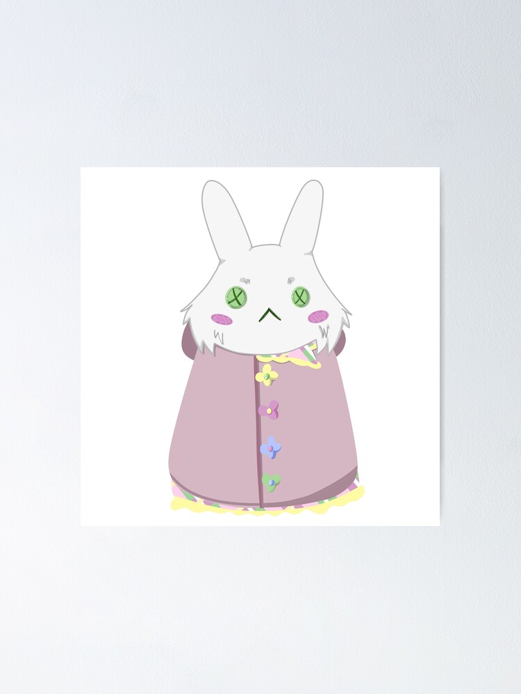 Pastel Goth Bunny Crochet Pattern Goth Plush Cute Rabbit 