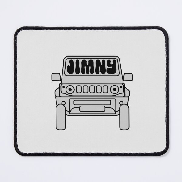 Item preview, Simple Suzuki Jimny in Silver | Y2K Retro Sticker designed and sold by stoicjimny.