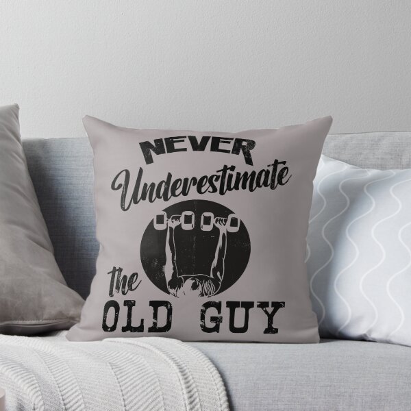 Item preview, Never Underestimate the Old Guy designed and sold by Blended Designs ⭐⭐⭐⭐⭐.
