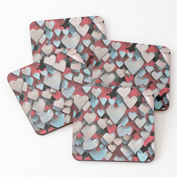 Item preview, Wub Woo Hearts 01 - thing clothing  designed and sold by thingclothing.