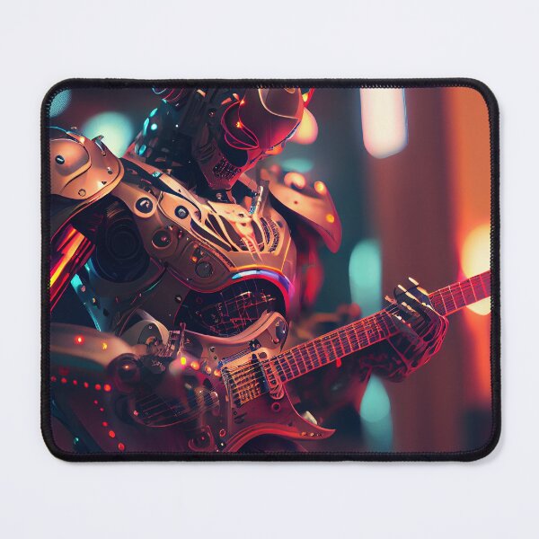 Item preview, Robot playing guitar designed and sold by GoBeyondChannel.