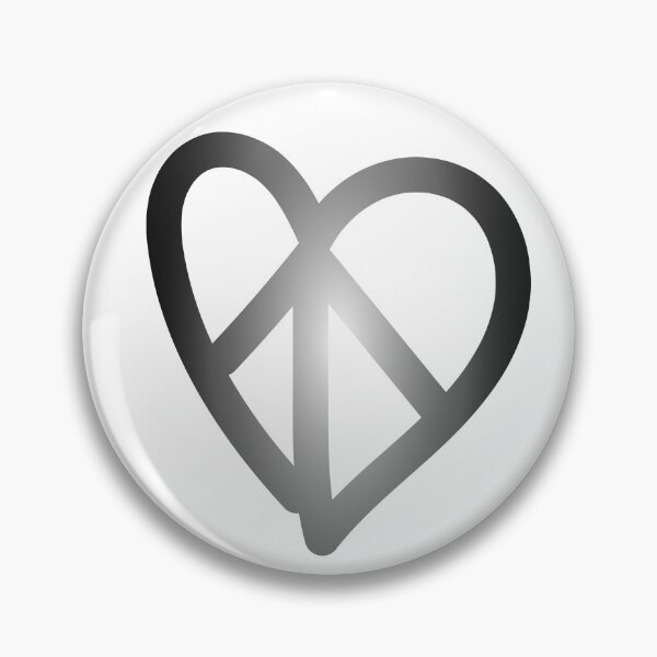 Item preview, Peace&Love Heart Sfumatura designed and sold by Sshara.